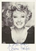 Elaine Paige Signed 5x7 Photo . Good Condition. All signed pieces come with a Certificate of