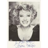 Elaine Paige Signed 5x7 Photo . Good Condition. All signed pieces come with a Certificate of