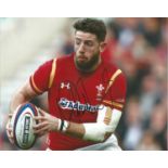 Alex Cuthbert Signed Wales Rugby 8x10 Photo . Good Condition. All signed pieces come with a