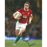 Shane Williams Signed Wales Rugby 8x10 Photo . Good Condition. All signed pieces come with a