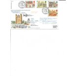 RAF Tornado flown official Forces FDC 1986 Medieval Life with BFPS2116 special postmark, Signed by