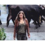 Blowout Sale! Revolution Tracy Spiridakos hand signed 10x8 photo. This beautiful hand signed photo