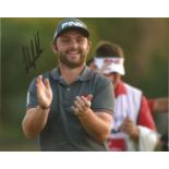 Andy Sullivan Signed Golf 8x10 Photo . Good Condition. All signed pieces come with a Certificate