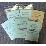 Pilot's Notes paperback book collection. 6 books in total. Includes Stirling I, III, IV, Lancaster