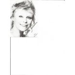 Elke Sommer signed 6x4 black and white photo. Good Condition. All signed pieces come with a