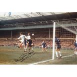 Leeds United Jack Charlton, Football Autographed 12 X 8 Photo, A Superb Image Depicting Charlton