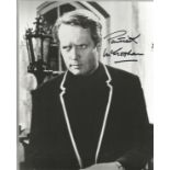 Patrick McGoohan signed 10x8 black and white photo from The Prisoner. (19 March 1928 13 January