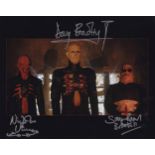 Blowout Sale! Hellraiser rare multi signed 10x8 photo. This beautiful rare hand signed 10 inches x 8