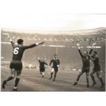 Ian St John Signed Liverpool 1965 Fa Cup Final 8x12 Photo . Good Condition. All signed pieces come