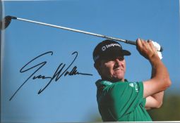 Jimmy Walker Signed Golf 8x12 Photo . Good Condition. All signed pieces come with a Certificate of