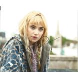 Imogen Poots Actress Signed 8x10 Photo . Good Condition. All signed pieces come with a Certificate