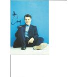 Gary Barlow signed 8x6 colour photo. Good Condition. All signed pieces come with a Certificate of