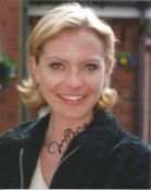 Tracy Shaw Actress Signed Coronation Street 8x10 Photo . Good Condition. All signed pieces come with