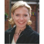 Tracy Shaw Actress Signed Coronation Street 8x10 Photo . Good Condition. All signed pieces come with