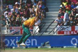 Chris Morris Signed South Africa Cricket 8x12 Photo . Good Condition. All signed pieces come with