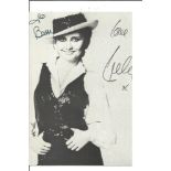 Lulu signed 6x4 black and white photo. Dedicated. Good Condition. All signed pieces come with a