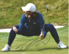 Tommy Fleetwood Signed Ryder Cup Golf 8x10 Photo . Good Condition. All signed pieces come with a