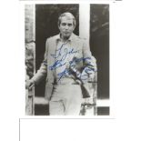 Perry Como signed 10x8 black and white photo. Dedicated. Good Condition. All signed pieces come with