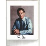 Tony Blair signature piece below colour photo. Good Condition. All signed pieces come with a