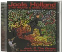 Jools Holland signed CD insert for Jack O the Green, CD included . Good Condition. All signed pieces