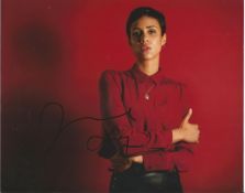Zawe Ashton Actress Signed 8x10 Photo . Good Condition. All signed pieces come with a Certificate of