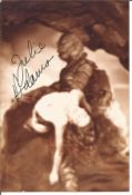 Julie Adams signed 6x4 vintage photo. Good Condition. All signed pieces come with a Certificate of