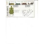 Richard Marsh signed Railways FDC. Good Condition. All signed pieces come with a Certificate of