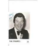 Max Bygraves signed 6x4 black and white photo. Good Condition. All signed pieces come with a