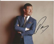 Dermot O'Leary Presenter Signed 8x10 Photo . Good Condition. All signed pieces come with a