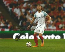 Gary Cahill Signed England 8x10 Photo . Good Condition. All signed pieces come with a Certificate of