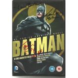 Kevin Conroy and 1 other signed Batman 5 DVD animated collection sleeve, DVD's included . Good