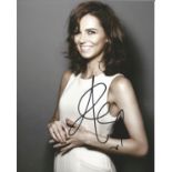 Kara Tointon Actress Signed 8x10 Photo . Good Condition. All signed pieces come with a Certificate