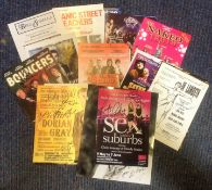 Theatre flyer signed collection 20 included many multi signed. Some of names included are Claire