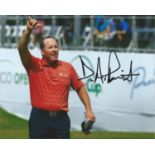 D.A. Points Signed Golf 8x10 Photo . Good Condition. All signed pieces come with a Certificate of