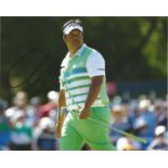 Kiradech Aphibarnrat Signed Golf 8x10 Photo . Good Condition. All signed pieces come with a