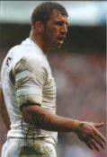 Chris Robshaw Signed England Rugby 8x12 Photo . Good Condition. All signed pieces come with a
