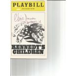 Claire Dommer and Robert Patrick signed Playbill programme. Signed on front cover. Good Condition.