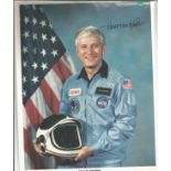 Henry W Hartsfield signed 10x8 NASA photo. Good Condition. All signed pieces come with a Certificate
