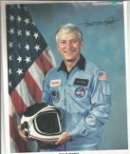 Henry W Hartsfield signed 10x8 NASA photo. Good Condition. All signed pieces come with a Certificate