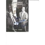 Robson and Jerome signed 8x6 black and white photo. Good Condition. All signed pieces come with a