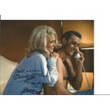 Shirley Eaton signed 10x8 colour photo from Goldfinger. She has added her character name to the