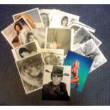Signed photo collection. 15 photos. Assortment of colour and black and white 10x8's. Some of names