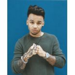 Aston Merrygold Jls Singer Signed 8x10 Photo . Good Condition. All signed pieces come with a