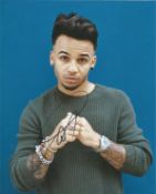 Aston Merrygold Jls Singer Signed 8x10 Photo . Good Condition. All signed pieces come with a