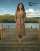 Rosalind Eleazar Actress Signed 8x10 Photo . Good Condition. All signed pieces come with a