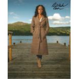 Rosalind Eleazar Actress Signed 8x10 Photo . Good Condition. All signed pieces come with a