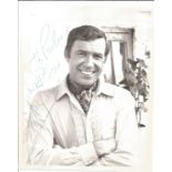 Val Doonican signed 10x8 black and white photo. Dedicated. Good Condition. All signed pieces come