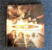 Doctor Who - the legend continues - 5 decades of time travel signed softback book, Signed inside