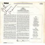 Henry Mancini signed The Philadelphia orchestra pops 33rpm record sleeve. Record included. Good