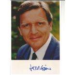 Gerhard Schroder signed 12x80 colour photo. German chancellor. Good Condition. All signed pieces